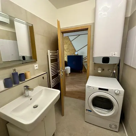 Apartment Blue House - Old Town, Ac, Free Private Parking