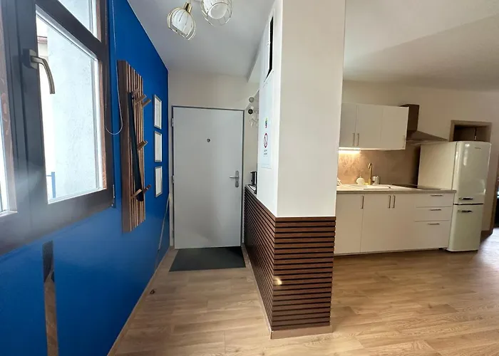 Blue House - Old Town, Ac Apartament